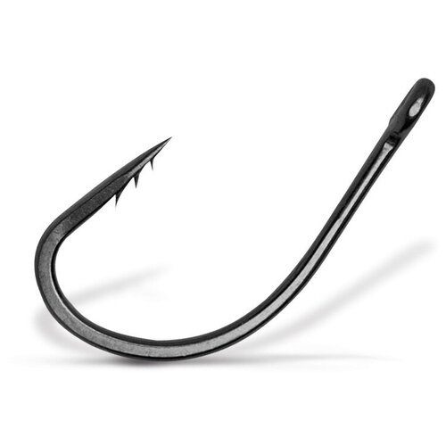 Набор крючков  VMC 7106 №4 1 г black nickel (10