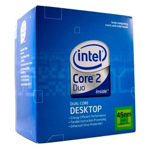 Процессор Intel Core 2 Duo E8400 LGA775, 2 x 3000 МГц, OEM