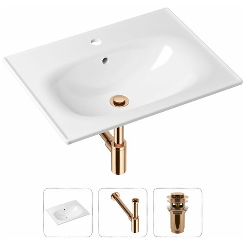 Врезная раковина в ванную Lavinia Boho Bathroom Sink 21520443 в комплекте 3 в