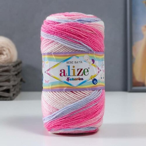 Пряжа ALIZE - Sekerim batik, 100% акрил, 320м/100гр, №2-3, р