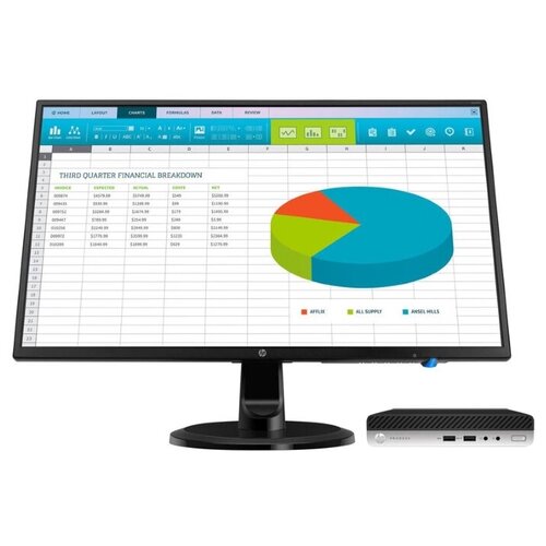 Персональный компьютер HP ProDesk 405 G4 Bundle (7PF96ES) Ti