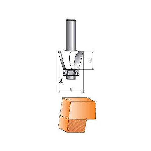 Фреза Globus 1024 45°D48 кромочная