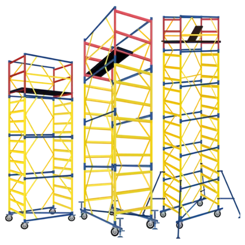 Вышка-тура строительная ВСП 250-1.2x2.0 передвижная 4 секции