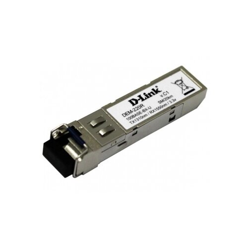  Трансивер D-Link 220R/20KM/A1A LC SFP (miniGBIC)