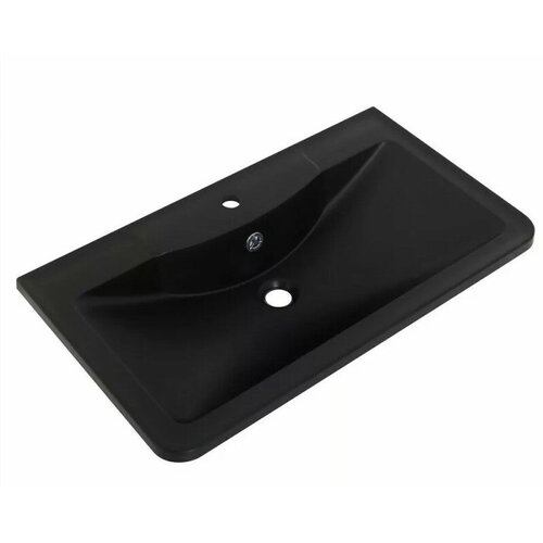 Раковина BelBagno BB1000/455-LV-ART-ALR-NERO 100х45 черный м