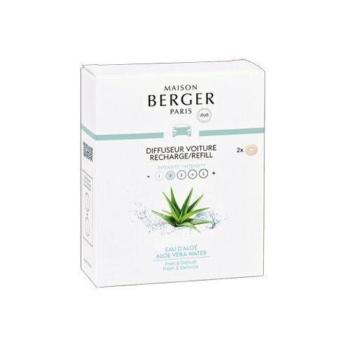 Сменный блок для автодиффузора Maison Berger СОК алоэ Aloe Vera Water 2