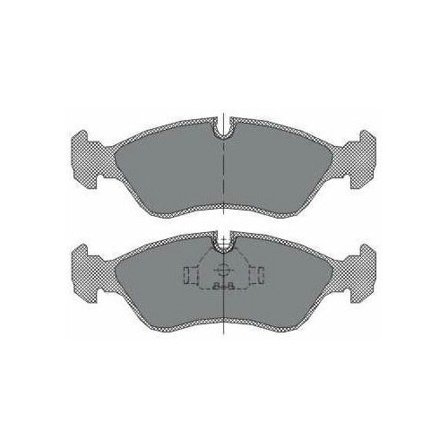 SCT SP 122 Тормозные колодки (комплект 4 шт.)