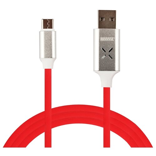 Аксессуар WIIIX USB - Type-C Red 1m CB930-UTC-2A-MUSIC-10R