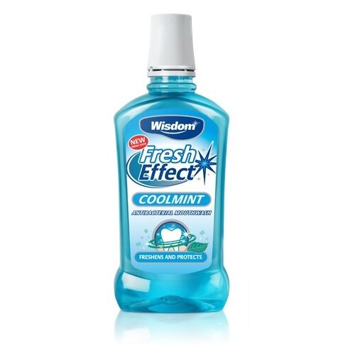 Fresh Effect Coolmint Antibacterial Mouthwash. Свежесть и за