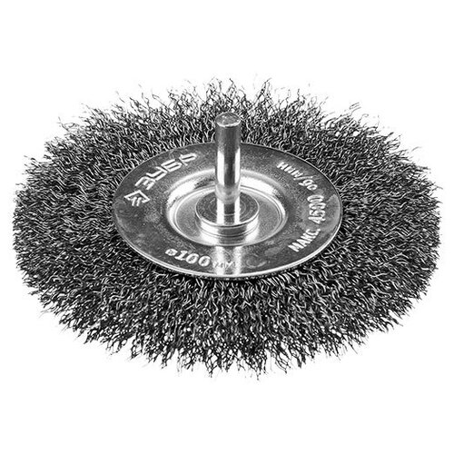 ЗУБР O 100 мм, проволока 0.3 мм, щетка дисковая для дрели Пр