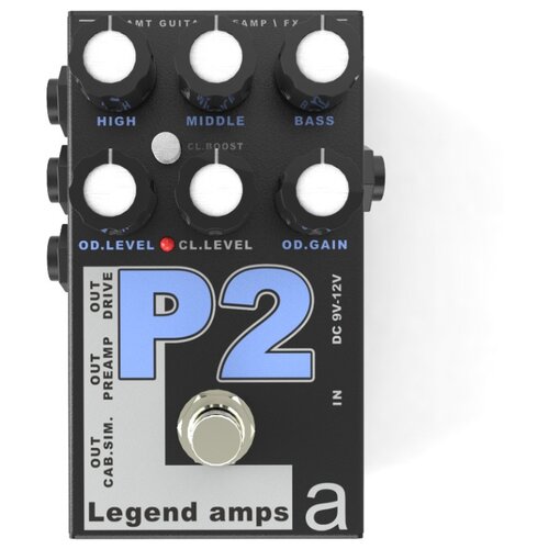 P-2 Legend Amps 2 Двухканальный гитарный предусилитель P2 (P