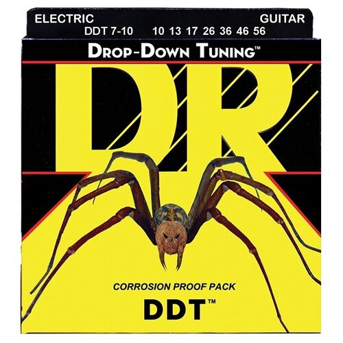  DDT7-10 Drop-Down Tuning Комплект струн для 7-струнной электрогитары,