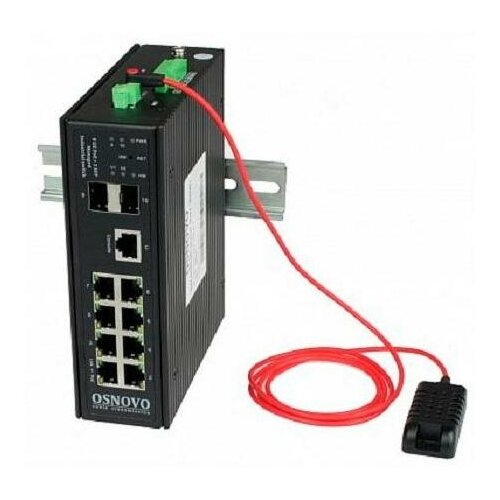 OSNOVO Коммутатор Osnovo SW-80802/ILS(port 90W,300W) 8G 2SFP