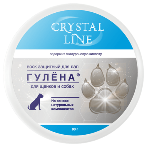 Косметика и гигиена  Яндекс Маркет Воск для лап APICENNA CRYSTAL LINE гулена защитный, 90г