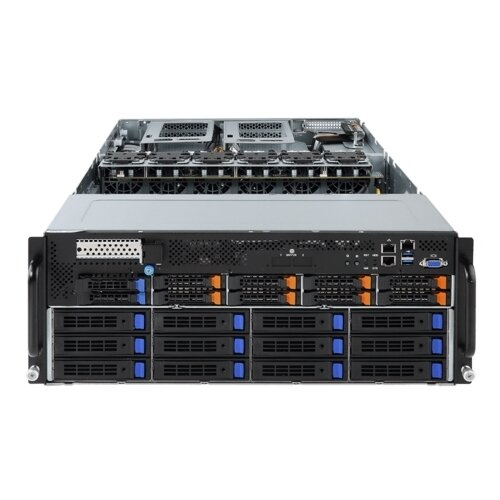 Серверы G481-HA0 (rev. 200) HPC Server - 4U 10 x GPU Dual Root Serve