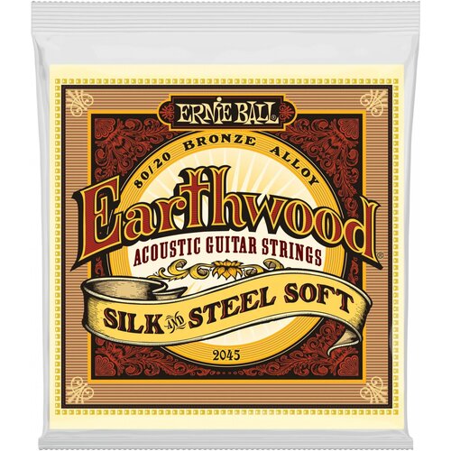 ERNIE BALL 2045 Earthwood Silk & Steel Soft 11-52 Струны для акустической