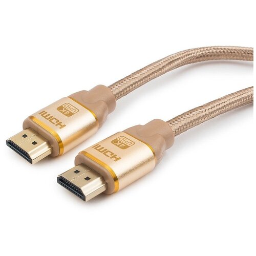 Кабель Cablexpert Gold HDMI - HDMI (CC-G-HDMI03), 15 м, золо