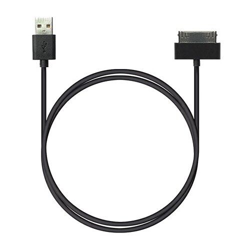 Шнур USB A (штекер) - штекер для iPhone 4, iPod и iPad 1 м ч