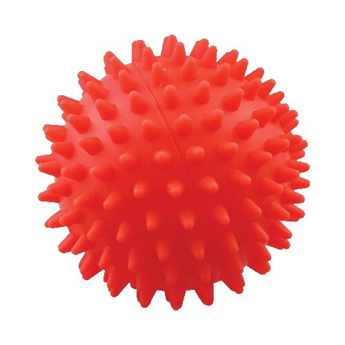  Мячик для собак Зооник Мяч д/массажа №3 (С040) красный