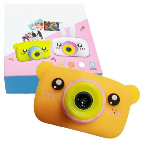  Цифровой детский фотоаппарат Мишка Children's fun Camera, ор