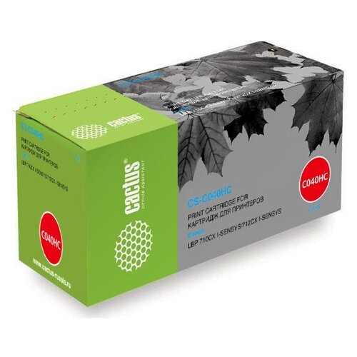 Cartridge toner Cactus CS-C040HC cyan (10000p.) for Canon LB