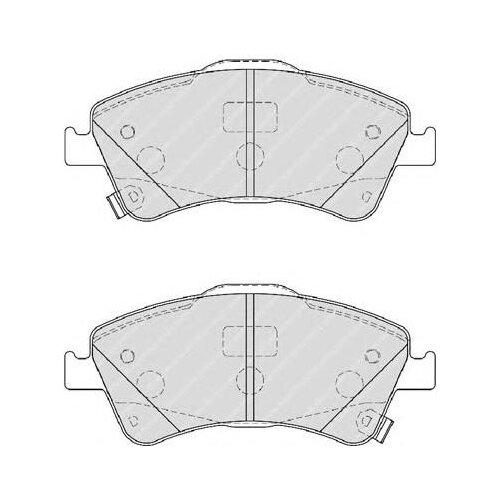 Дисковые тормозные колодки передние Bosch 0986495106 (4