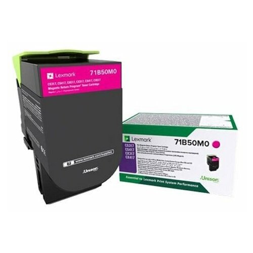 Картридж PrintLight 71B50M0 пурпурный для Lexmark