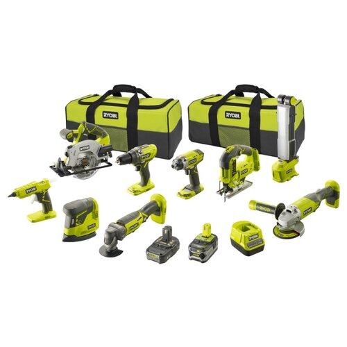 Набор инструмента Ryobi R18CK9-252S 5133003576