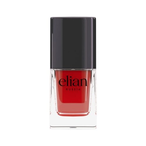 Elian Russia Лак для ногтей GEL-effect Nail Lacquer, 11 мл, 555 Imperial Red