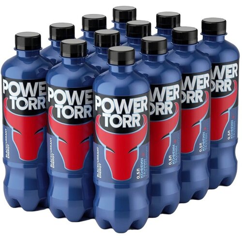 Энергетический напиток POWER TORR Navy, 0.5 л, 12