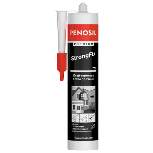 Клей-герметик Penosil Premium StrongFix 707 особопрочный 290 мл. белый 1 шт.