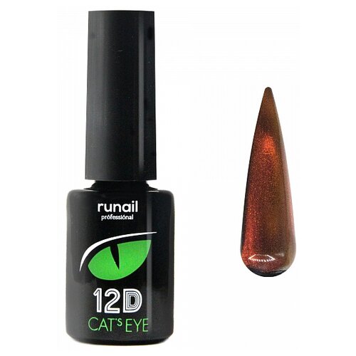 Runail Professional Гель-лак Cat's eye 12D, 6 мл, 6617