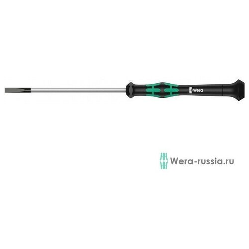 Отвёртка шлицевая Wera 2035 SL Micro 0.50 x 3 x 80