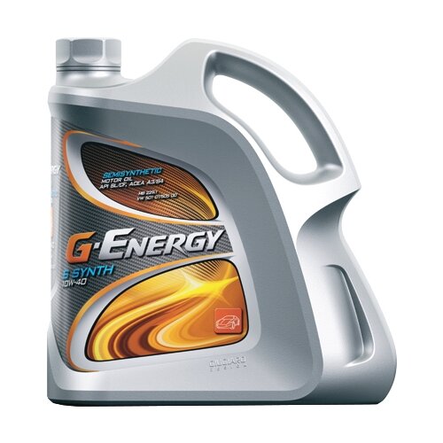 Моторные масла Полусинтетическое моторное масло G-Energy S Synth 10W-40, 4 л