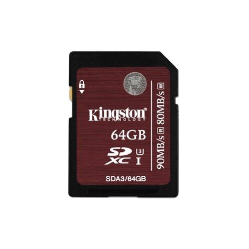 Карта памяти Kingston Canvas Go Plus 128Gb SDXC UHS-I U3 V30