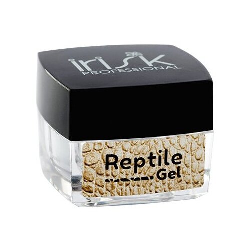 Краски  Яндекс Маркет Гель-лак основа для дизайна Reptile Gel, 5мл (01 Золото) Iri