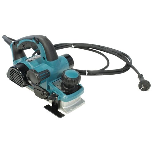 Сетевой электрорубанок Makita KP0810K, 850 Вт синий/черный/с