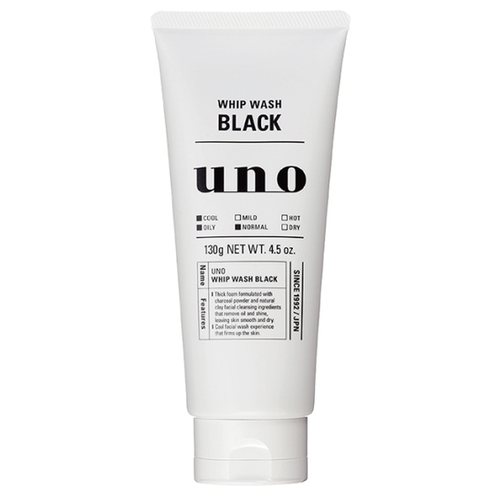 Shiseido Пенка для умывания Uno black, 130