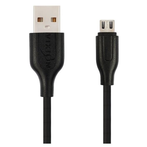 Кабель USB VIXION (K2) microUSB (1м) (черный)