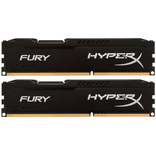 Модули памяти  Беру Оперативная память HyperX Fury 8 ГБ (4 ГБ x 2) DDR3 1866 МГц DIMM CL10 HX318C10FBK2/8