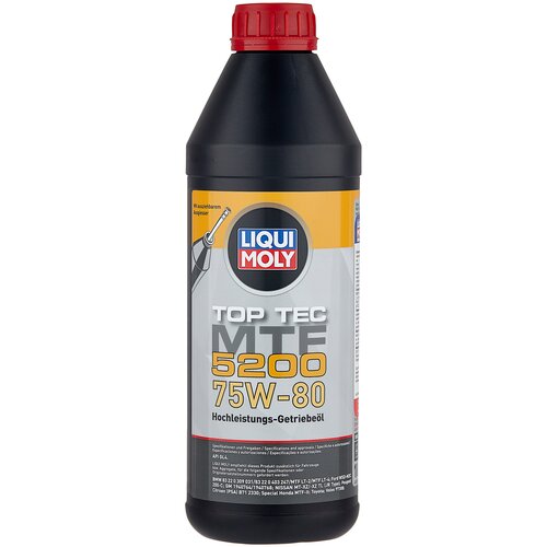 Масло трансмиссионное LIQUI MOLY Top Tec MTF 5200, 75W-80, 1 л, 1