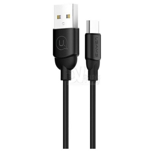 USAMS USB Кабель lightning 25 см. 2.1A Черный