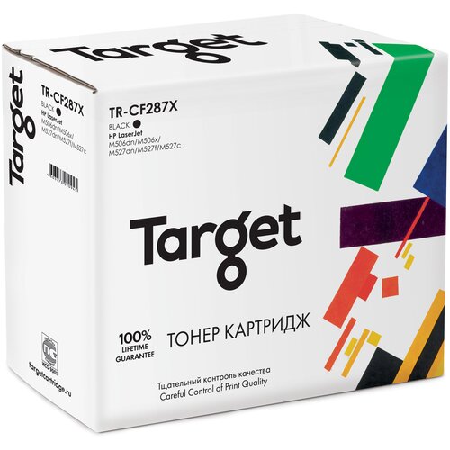 Картридж Target CF287X, черный, для лазерного принтера, совм