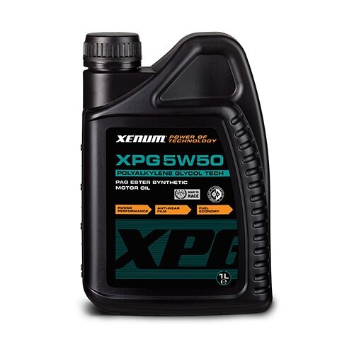 XENUM XPG 5W50 синтетическое моторное масло PAG с эстерами, 