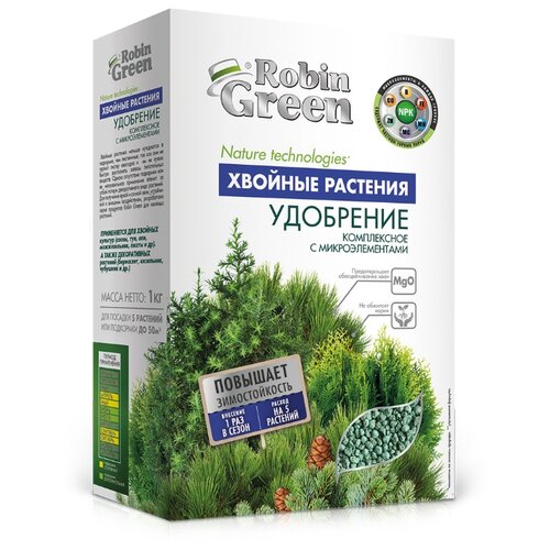 Удобрение минеральное Robin Green Хвойное, 1 кг