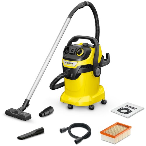  Профессиональный пылесос KARCHER WD 6 P V-25/8/22/T, 1300 Вт,