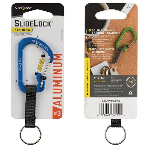 Аксессуары  Яндекс Маркет Карабин с блокировкой Nite Ize SlideLock Key Ring Aluminum, 