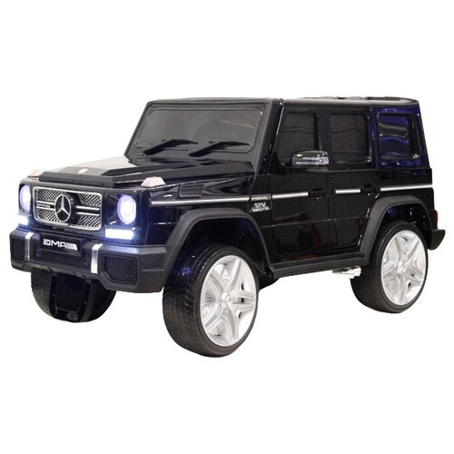 Электромобили  Беру RiverToys Автомобиль Mercedes-Benz G65 AMG 4WD, черный глянец