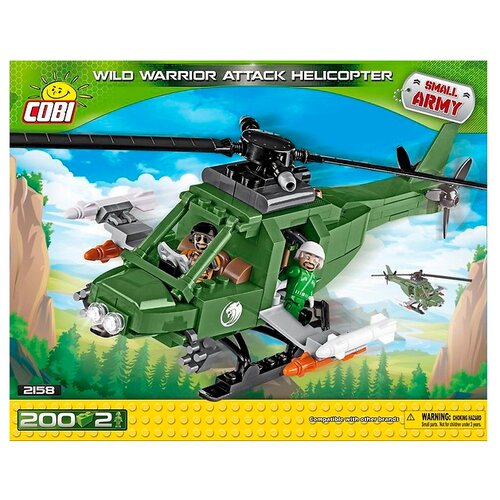 Конструктор COBI Вертолет Wild warrior attack helicopter COB