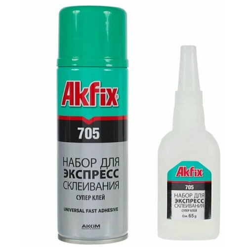 Клей строительный Akfix Клей 705 200 мл